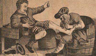 Druidi ja Highlander, 1812-1817. tekijältä Unbekannt