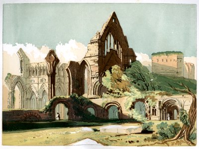 Dryburgh Abbey, 1850 tekijältä Unbekannt