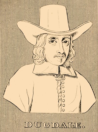 Dugdale, 1605-1686, 1830. tekijältä Unbekannt
