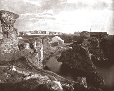 Dunbar Castle, East Lothian, Skotlanti, 1894. tekijältä Unbekannt