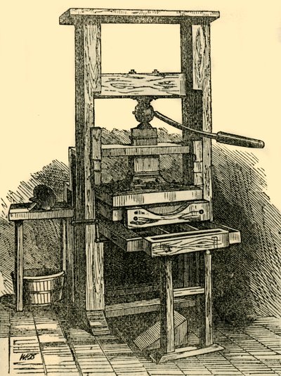 Franklins Pressin kopio, 1881. tekijältä Unbekannt