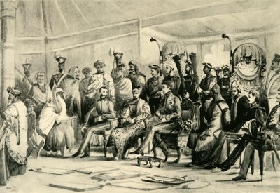 Lord Aucklandin Durbar, 1836-1842, 1925. tekijältä Unbekannt