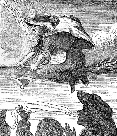 E Canningin hyväksymä tai herra S-sy Gypsies -lento Enfield Washiin, c1753 tekijältä Unbekannt