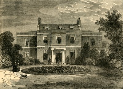 Earls Court House Entinen John Hunters House, n. 1876. tekijältä Unbekannt