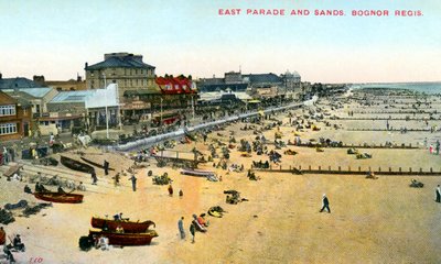 East Parade and Sands, Bognor Regis, West Sussex, 1950 tekijältä Unbekannt