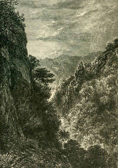 Ebbor Gorge, 1898. tekijältä Unbekannt