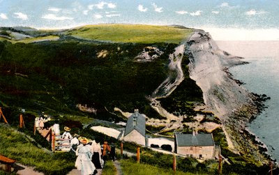 Ecclesbourne Cliff, Hastings, East Sussex, 1900-luvun alku tekijältä Unbekannt