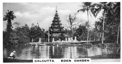 Eden Gardens, Kalkutta, Intia, vuodelta 1925 tekijältä Unbekannt