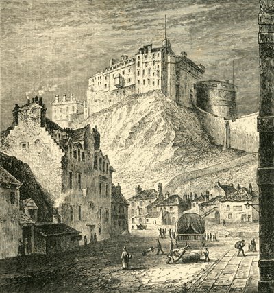 Edinburghin linna, Kings Mews, 1825, 1890. tekijältä Unbekannt