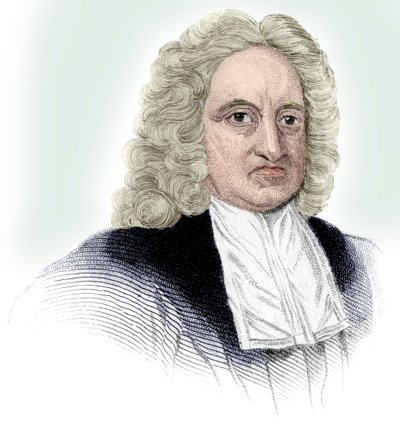 Edmond Halley, englantilainen tähtitieteilijä, matemaatikko, meteorologi ja fyysikko, c1850 tekijältä Unbekannt