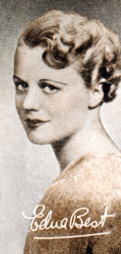 Edna Best 1900-1974, brittiläinen näyttelijä ja näyttelijä, 1935 tekijältä Unbekannt