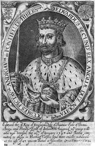 Edward II, Englannin kuningas tekijältä Unbekannt