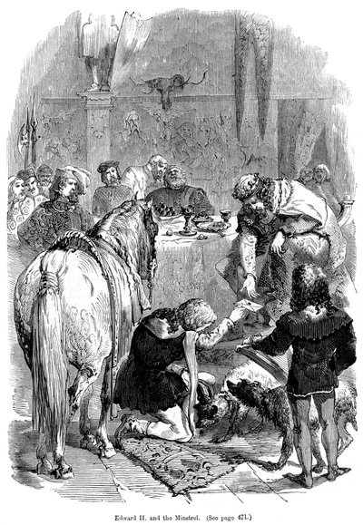 Edward II ja pappi tekijältä Unbekannt