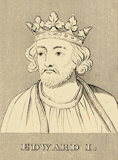 Edward I, 1239-1307, 1830. tekijältä Unbekannt