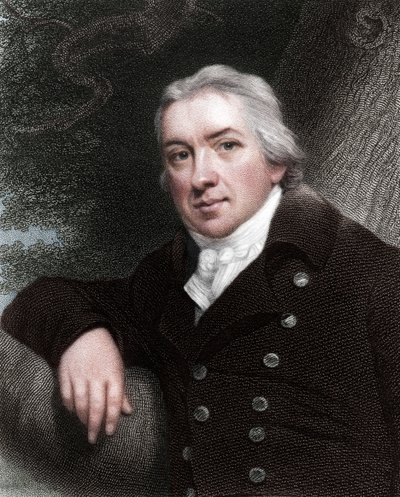 Edward Jenner, englantilainen lääkäri, 1837. tekijältä Unbekannt
