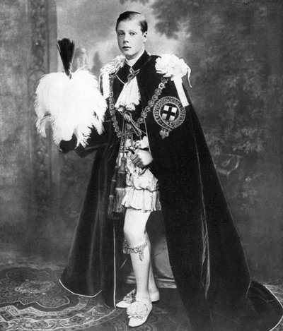 Edward, Walesin prinssi sukkanauhan ritarina, 1900-luvun alku tekijältä Unbekannt