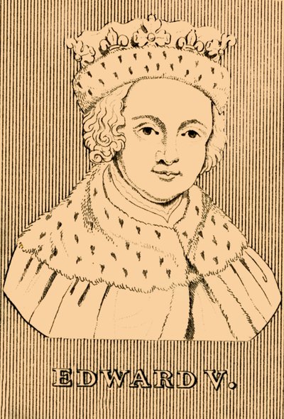 Edward V, 1470-c1483, 1830. tekijältä Unbekannt
