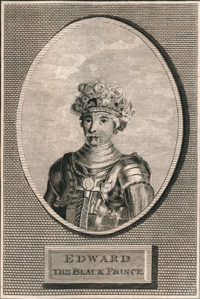 Edward Musta prinssi, 1793 tekijältä Unbekannt