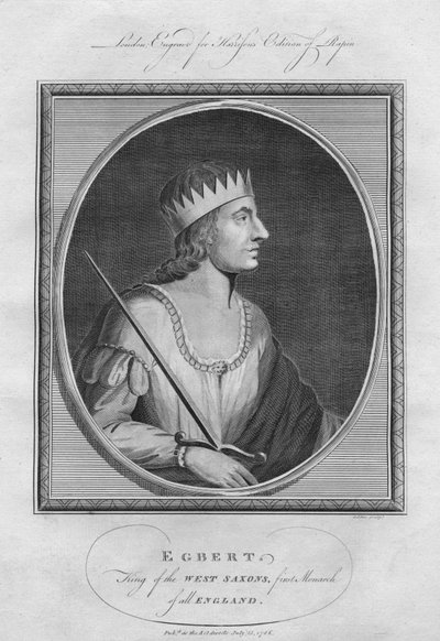 Egbert, Wessexin kuningas, 1786. tekijältä Unbekannt