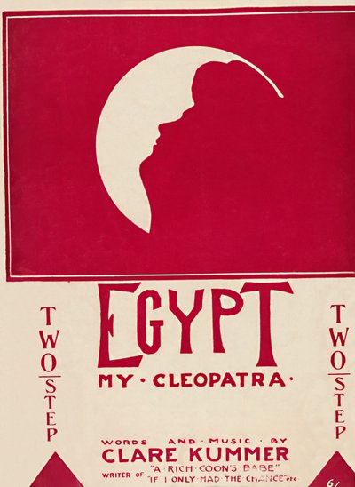 Egypti, minun Cleopatra, 1904. tekijältä Unbekannt