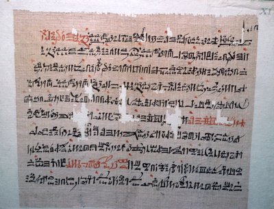 Egyptin hieraattinen kirjoitus tekijältä Unbekannt