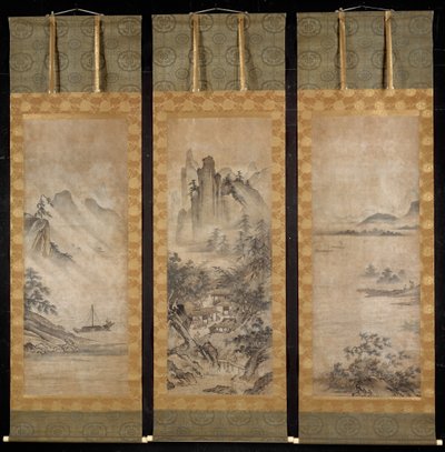 Kahdeksan näkymää Xiao- ja Xiang-joille, 1500-luku. tekijältä Unbekannt
