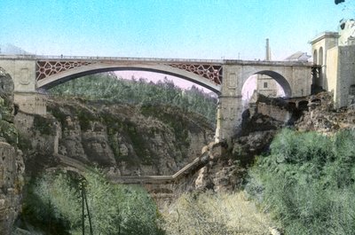 El-Kantara Bridge, Constantine, Koillis Algeria tekijältä Unbekannt