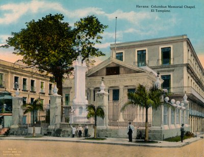 El Templete, Havanna, Kuuba, vuodelta 1920. tekijältä Unbekannt