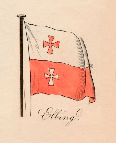 Elbing, 1838 tekijältä Unbekannt