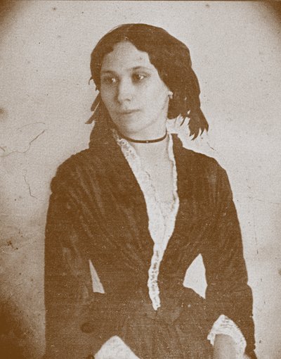 Elena Aleksandrovna Denisjeva 1826-1864, CA 1860 tekijältä Unbekannt