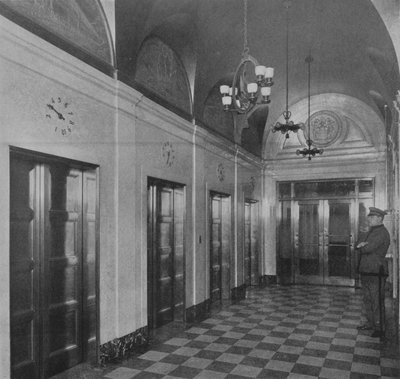 Hissin aula, Chamber of Commerce Building, Newark, New Jersey, 1924 tekijältä Unbekannt