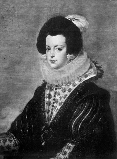 Elisabeth of Bourbon, Espanjan kuninkaan Philip IV:n vaimo, n. 1630 1901 tekijältä Unbekannt