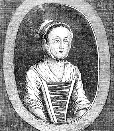 Eliza Canning elämästä, c1753 tekijältä Unbekannt