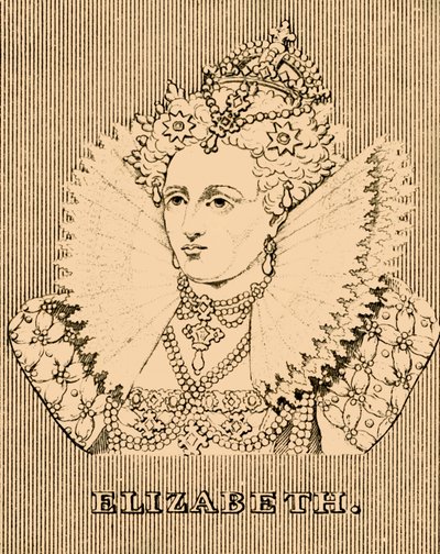 Elizabeth, 1533-1603, 1830. tekijältä Unbekannt