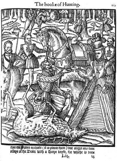 Elisabet I suorittamassa polttarit määrittäessään, 1576 tekijältä Unbekannt
