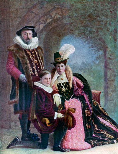 Elisabetin puku, c1572, 1910 tekijältä Unbekannt