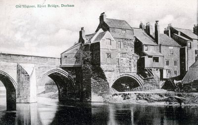Elvet Bridge, Durham, 1905 tekijältä Unbekannt