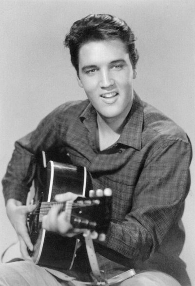 Elvis Presley, yhdysvaltalainen laulaja ja näyttelijä, 1950-luku tekijältä Unbekannt