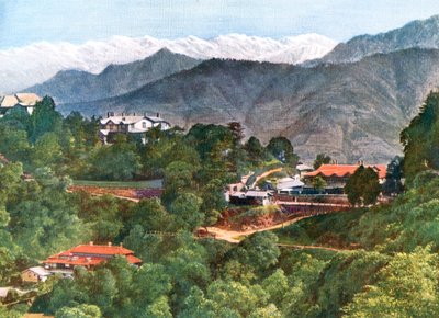 Elysium Hill, Simla, Intia, 1900-luvun alku tekijältä Unbekannt