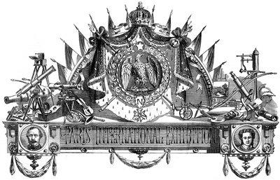 Pariisin kansainvälisen näyttelyn tunnus, 1867 tekijältä Unbekannt