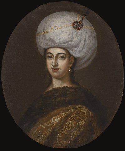 Emetullah Rabia Gülnus Sultan 1642-1715, sulttaani Mehmed IV:n suosikkipuoliso, toinen puolisko tekijältä Unbekannt