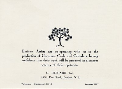 Eminent Artists - G Delgado, Ltd., 1935 tekijältä Unbekannt