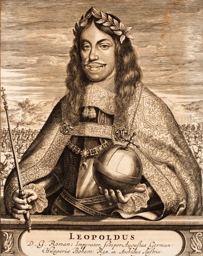 Keisari Leopold I 1640-1705 Lähde: Sotakohtaus, 1675. tekijältä Unbekannt