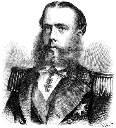 Meksikon keisari Maximilian, n. 1880 tekijältä Unbekannt