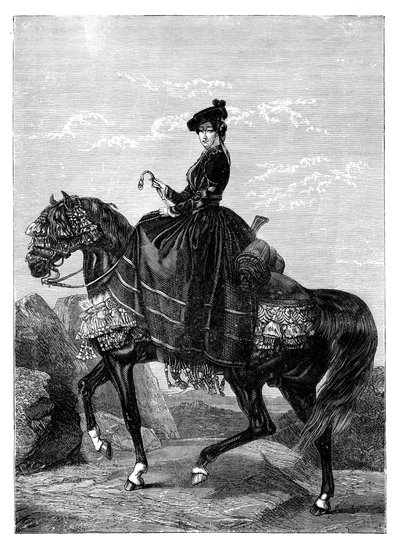 Keisarinna Eugenie de Montijo 1826-1920 tekijältä Unbekannt