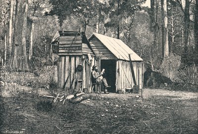 Australian squattereiden leiri, 1896 tekijältä Unbekannt