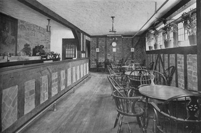 Englantilainen baari kellarissa, Hotel Royal Bermudiana, Hamilton, Bermuda, 1924 tekijältä Unbekannt
