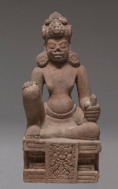 Valtaistuimella planeettajumala, 850-875. tekijältä Unbekannt
