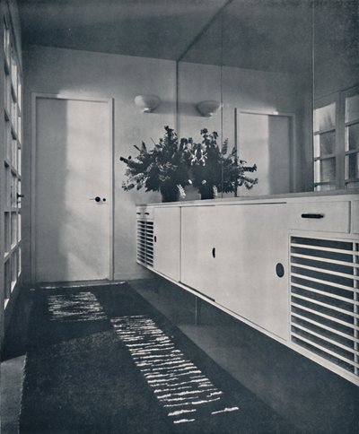 Shrubs Woodin sisäänkäynnin aula, Chalfont St. Giles, 1936 tekijältä Unbekannt