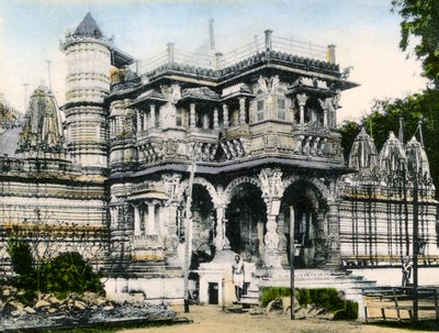 Sisäänkäynti Huthi Singhs -haudalle, Ahmedabad, Intia, 1900-luvun alku tekijältä Unbekannt